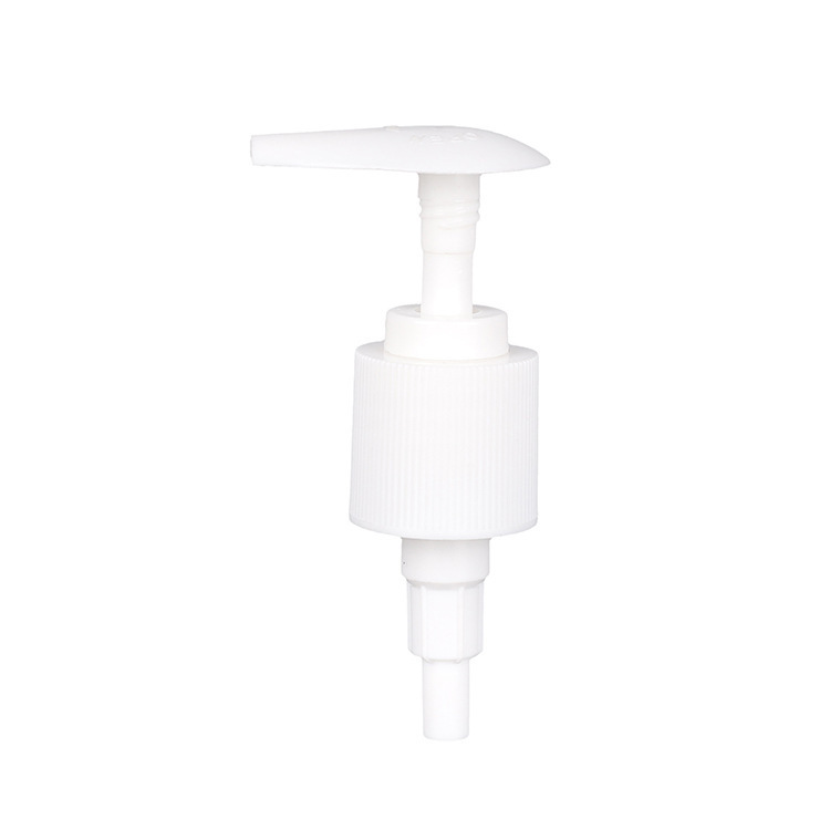 24/415 black vertical stripe threaded pump Disinfectant hand soap shower gel lotion pump head