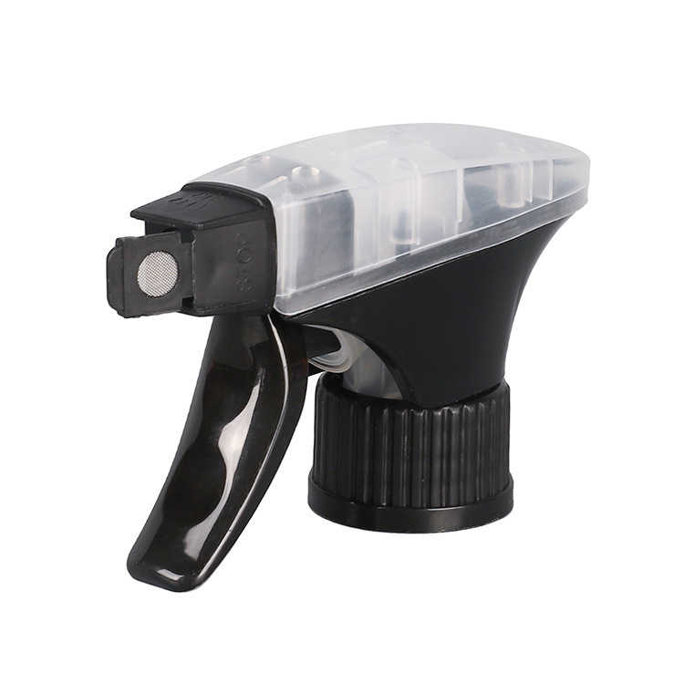 Supply 28/410 metal mesh hand button foam spray gun plastic square gun kitchen oil clean foam spray head