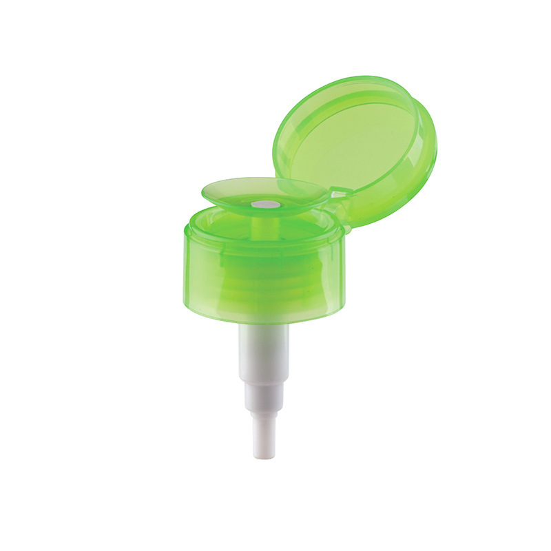 Facial cleansing pump, push pump bottle, nail polish remover pump, flip-top nail polish remover pump 33/410 plastic cosmetic pump