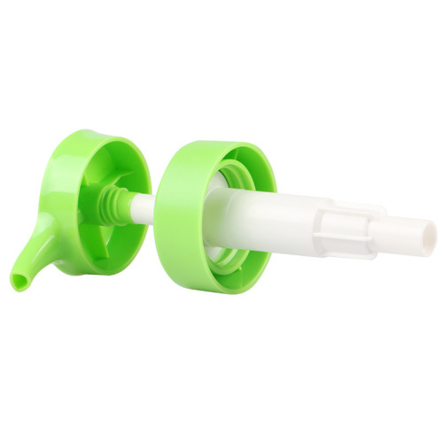 Push-type shower gel pump head disinfectant detergent plastic packaging bottle push head spiral PP lotion pump wholesale