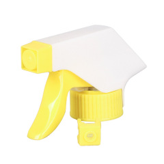 Supply 28/400 hand button plastic spray nozzle square gun sprayer cleaning agent spray gun