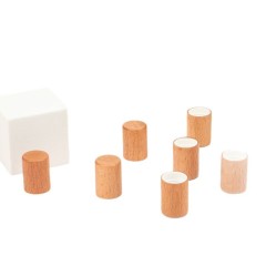 Manufacturers wholesale 13-tooth bamboo wood ball bearing wooden cover 15-bayonet perfume bottle wooden cover 16-tooth essential oil bottle bamboo cover