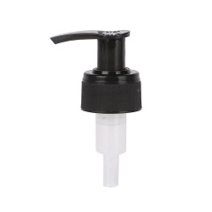 Supply 28-tooth black shampoo and shower gel pump head lotion pump left and right switch pump external spring pressure pump