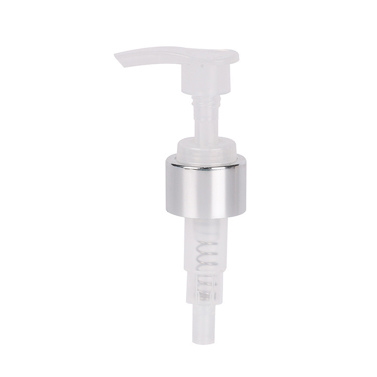 Customized plastic lotion pump with multiple specifications, push-type threaded pump, cosmetic packaging switch pump, lotion pump