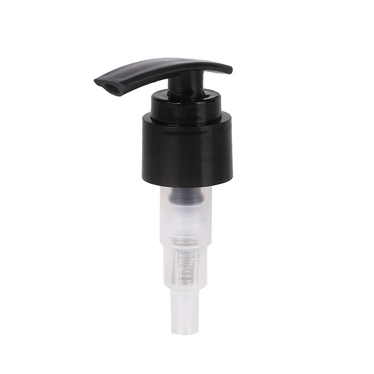 24mm spiral lock lotion pump threaded pump plastic push pump head hand sanitizer shampoo pump