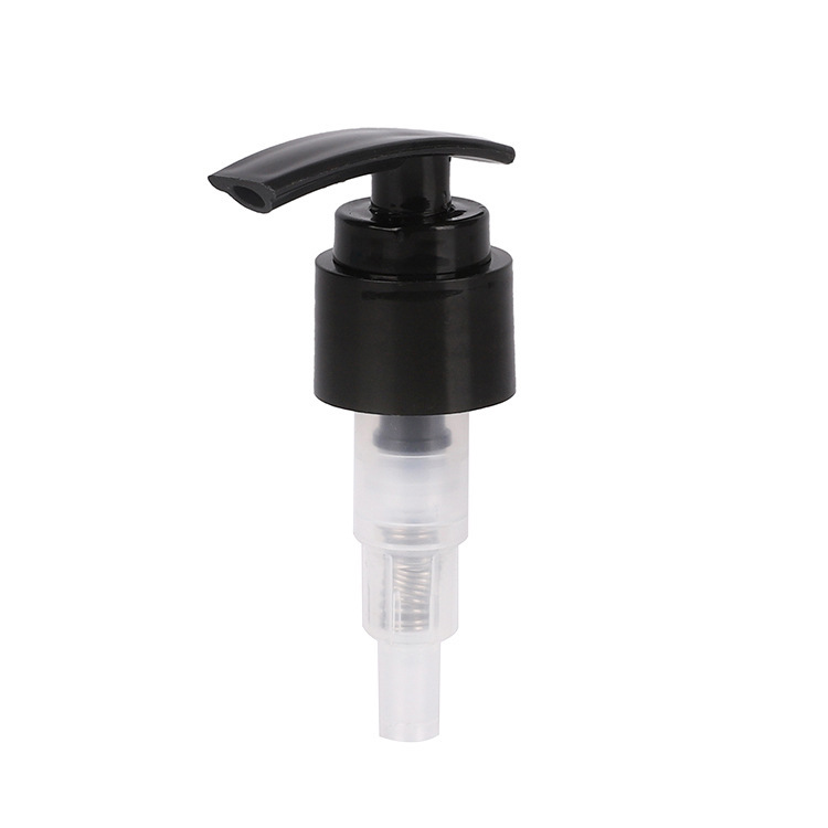24mm spiral lock lotion pump threaded pump plastic push pump head hand sanitizer shampoo pump