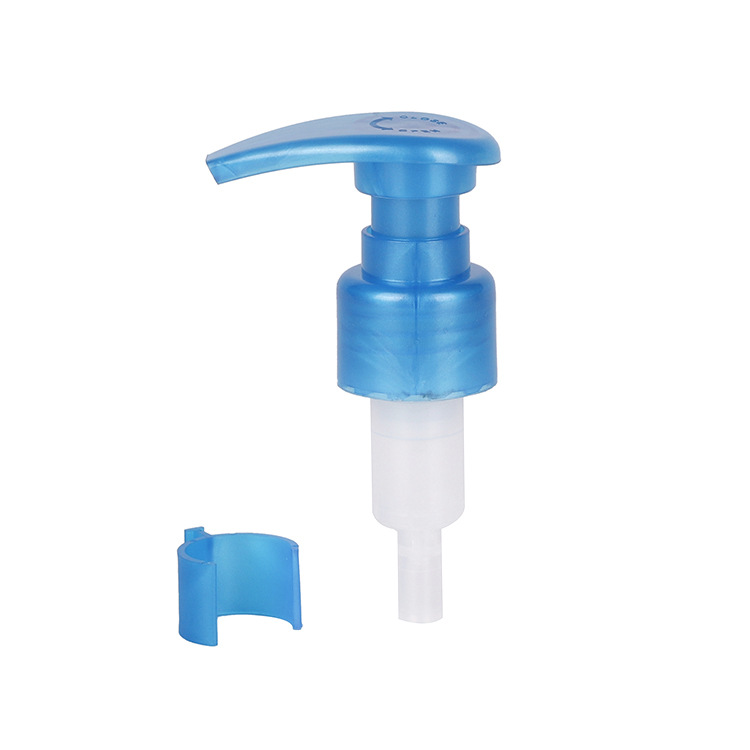 Specializing in the production of 24-tooth high-concentration external spring lotion pump, toothpaste pump, clip buckle press pump