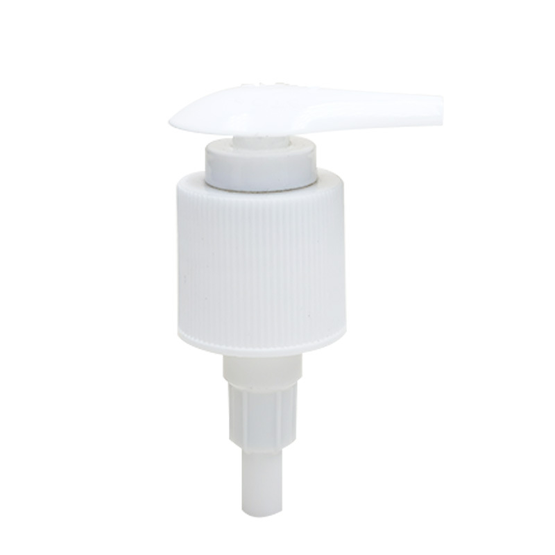24/415 black vertical stripe threaded pump Disinfectant hand soap shower gel lotion pump head