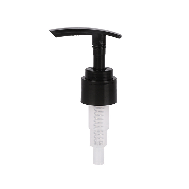 24mm spiral lock lotion pump threaded pump plastic push pump head hand sanitizer shampoo pump