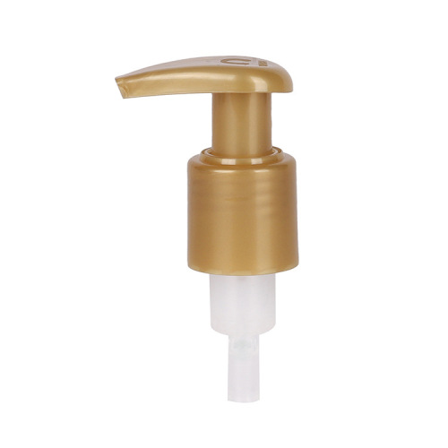 Source supply 24 teeth 28 teeth 415 gold transparent lotion pump buckle pump hand sanitizer plastic pressure pump