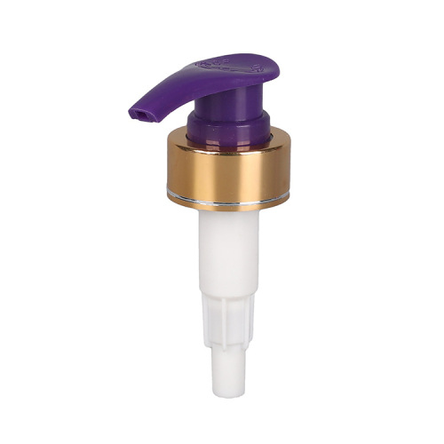 33/410 black lotion pump shower gel shampoo plastic nozzle solid manual press pump head