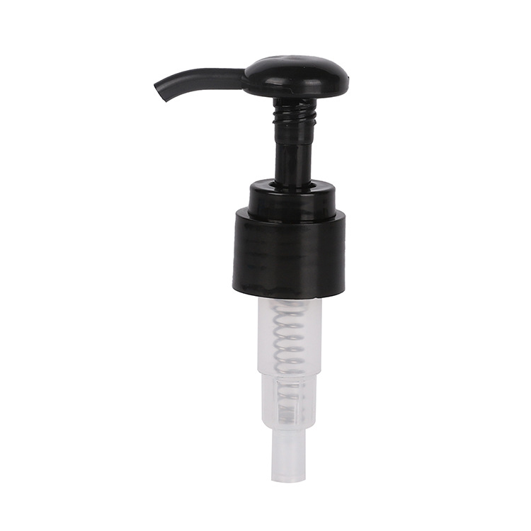 24mm spiral lock lotion pump threaded pump plastic push pump head hand sanitizer shampoo pump