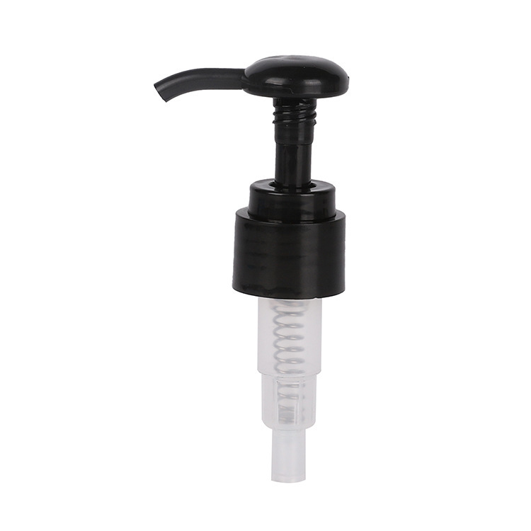 24mm spiral lock lotion pump threaded pump plastic push pump head hand sanitizer shampoo pump