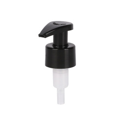Supply 24mm28mm black glossy lotion pump external spring left and right switch pump cosmetic packaging