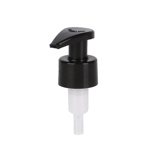 Supply 24mm28mm black glossy lotion pump external spring left and right switch pump cosmetic packaging