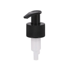 Supply 28-tooth black shampoo and shower gel pump head lotion pump left and right switch pump external spring pressure pump