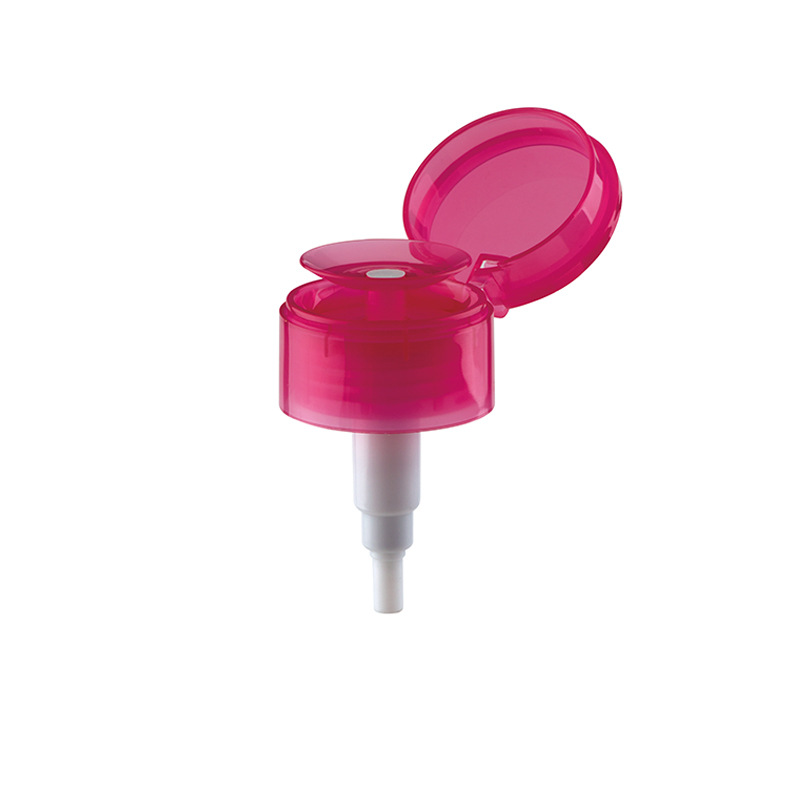 Facial cleansing pump, push pump bottle, nail polish remover pump, flip-top nail polish remover pump 33/410 plastic cosmetic pump