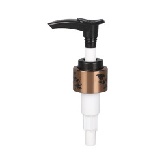 24mm spiral lock lotion pump threaded pump plastic push pump head hand sanitizer shampoo pump