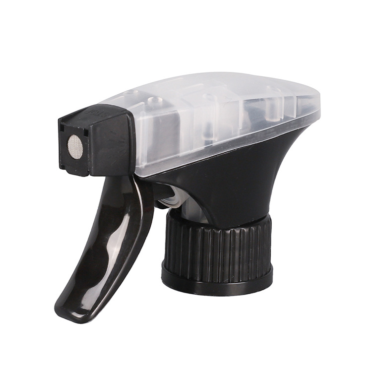 Supply 28/410 metal mesh hand button foam spray gun plastic square gun kitchen oil clean foam spray head