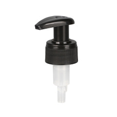 Supply 24mm28mm black glossy lotion pump external spring left and right switch pump cosmetic packaging
