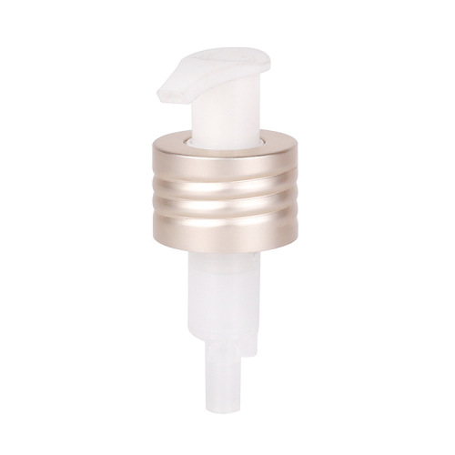 Supply 28/410 matte silver matt gold roller switch pump lotion pump hand sanitizer pump cosmetic pump head