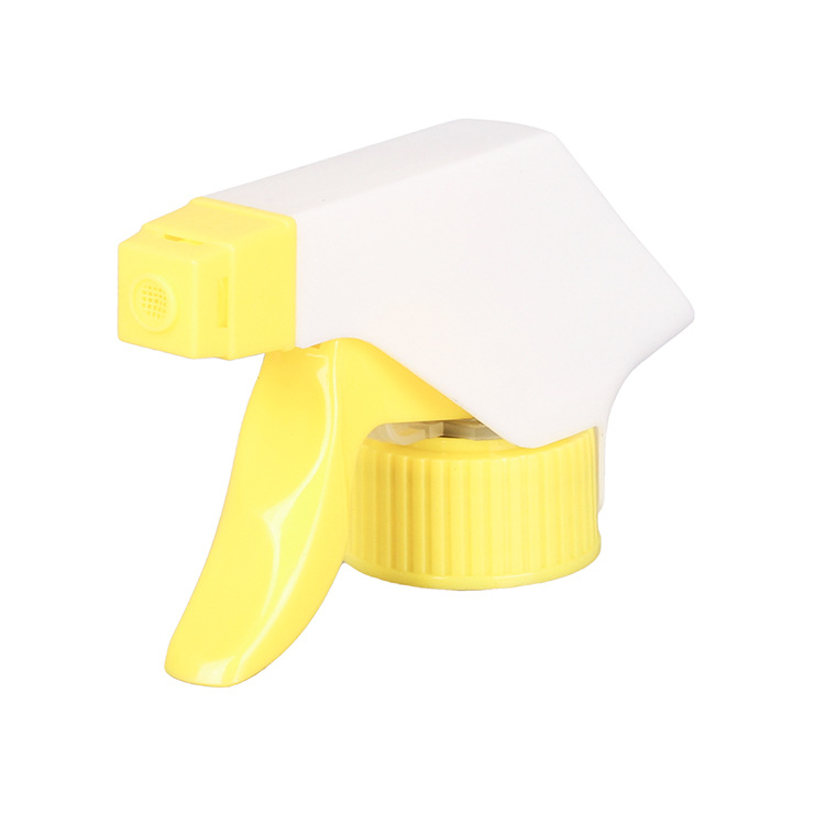 Supply 28/400 hand button plastic spray nozzle square gun sprayer cleaning agent spray gun