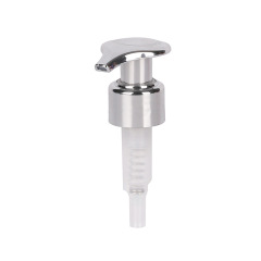 Supply UV plating left and right switch pump external spring lotion pump cosmetic spray head 28/410 24/410