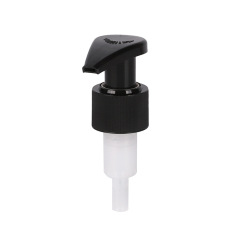 Supply 24mm28mm black glossy lotion pump external spring left and right switch pump cosmetic packaging