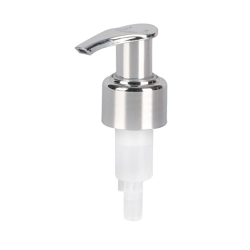 Supply UV plating left and right switch pump external spring lotion pump cosmetic spray head 28/410 24/410
