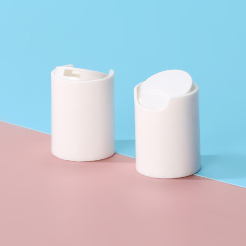 28/415 white glossy swing cover detergent shower gel bottle cap pet bottle press swing cover