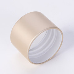 28 anodized aluminum screw cap bottle cap with middle hole ring cap essential oil bottle cap wholesale can print logo factory direct supply environmental protection