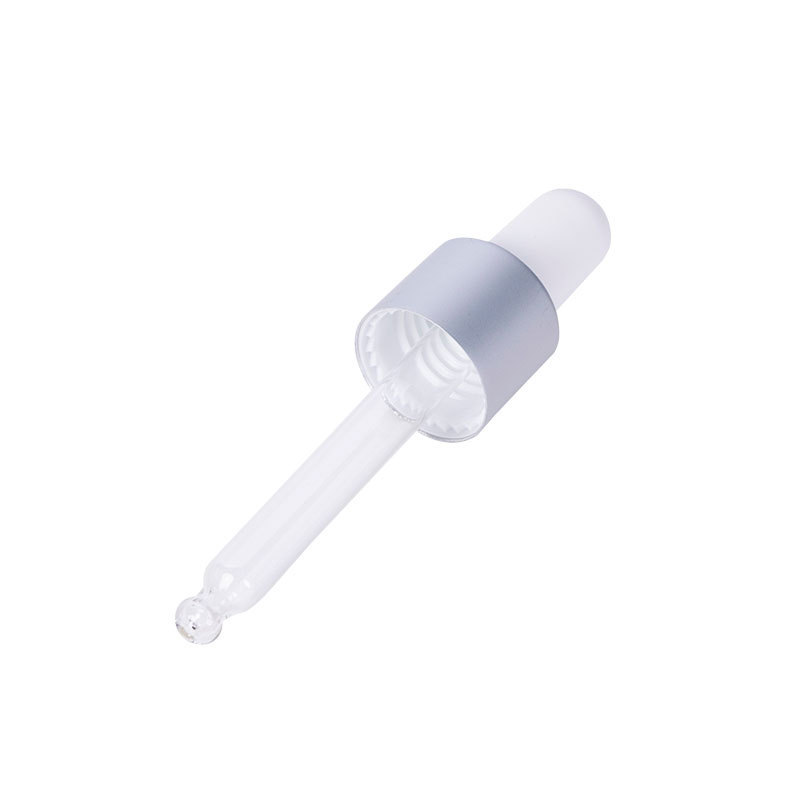 16-gauge dropper, glass essential oil dropper, electrochemical aluminum dropper, manufacturer wholesale, can print logo exquisite