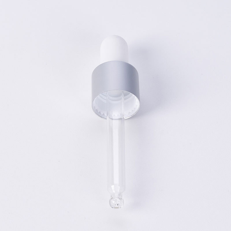 16-gauge dropper, glass essential oil dropper, electrochemical aluminum dropper, manufacturer wholesale, can print logo exquisite