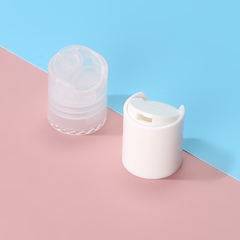 Supply of various specifications of 24-tooth plastic Qianqiu cover cosmetic packaging rotating bottle cap press lotion essence bottle cap