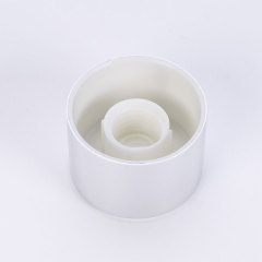 Factory direct supply hose cover cosmetic bottle cap aluminum + pp plastic material can print logo