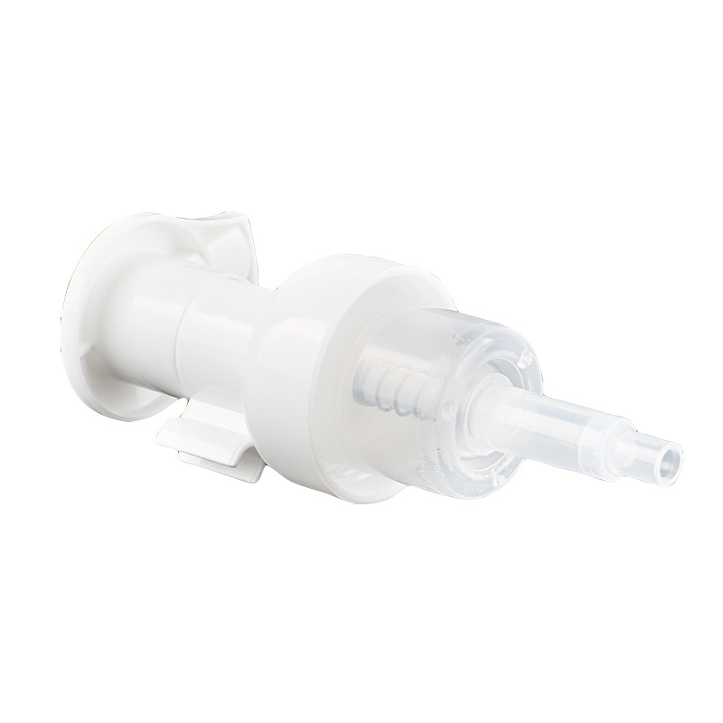 Plastic push pump head screw tooth facial cleanser pump thick liquid hand soap shower gel pump head external pump head