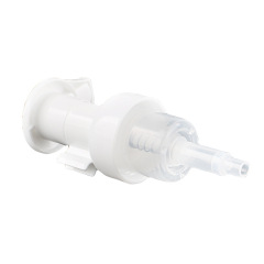 Plastic push pump head screw tooth facial cleanser pump thick liquid hand soap shower gel pump head external pump head