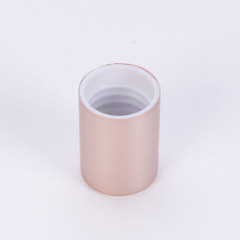 Factory direct supply 13 teeth with 3ml glass roller bottle anodized aluminum cover cosmetic packaging bottle cap can print logo