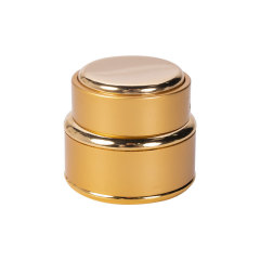Electrochemical aluminum cream bottle rounded cream bottle 15g20g cream bottle lady cream anti-acne cosmetics packaging bottle