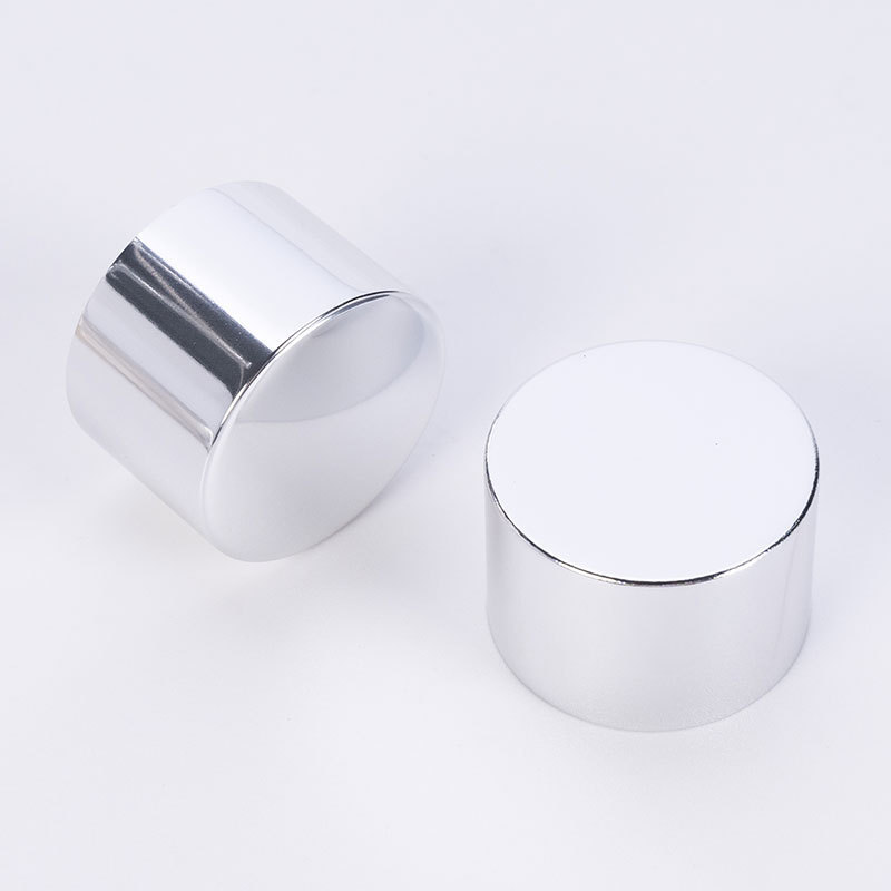Factory direct supply hose cover cosmetic bottle cap aluminum + pp plastic material can print logo