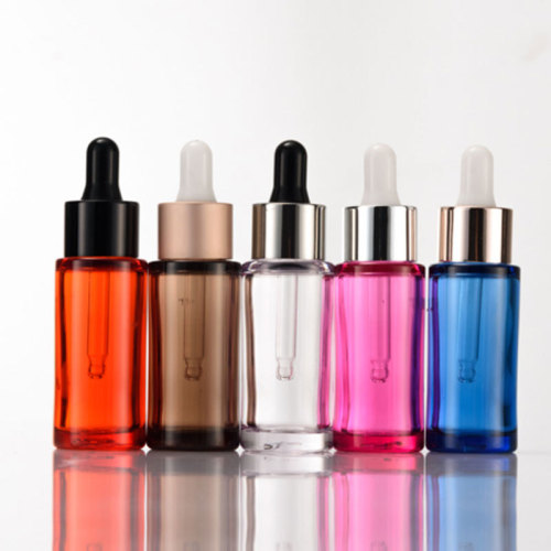 20mlPETG thick bottom thick wall essential oil dropper bottle plastic press spray lotion bottle cosmetic travel sub-bottle