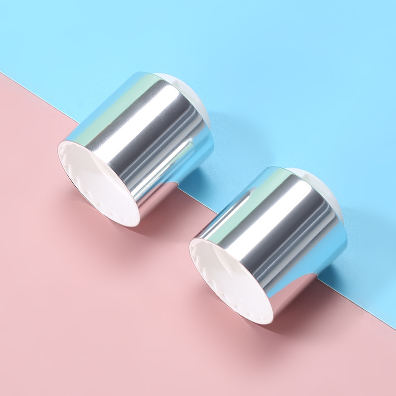 Source manufacturers with various specifications of anodized aluminum Qianqiu caps, daily necessities shower gel bottle caps, silver electroplated lotion caps