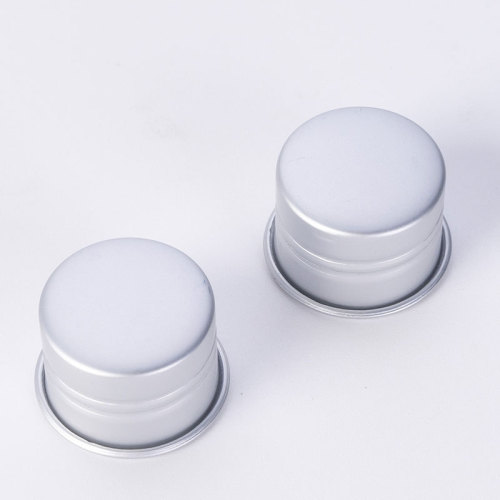 Factory direct supply 20 anodized aluminum screw cap bottle cap center hole ring cap essential oil bottle cap wholesale can print logo