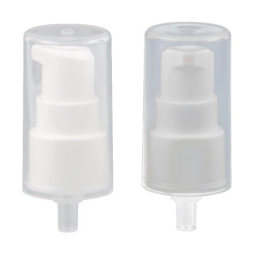 Plastic lotion pump with cover cosmetics bottle press pump head skin care packaging PP press head wholesale