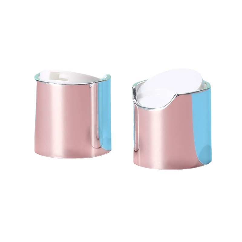 Source manufacturers with various specifications of anodized aluminum Qianqiu caps, daily necessities shower gel bottle caps, silver electroplated lotion caps
