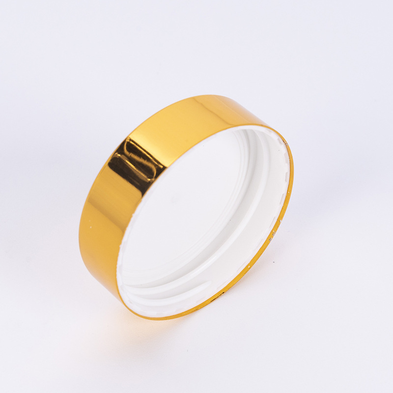 45 Tooth health care product bottle cap gold wide mouth bottle alumina cover cosmetic glass cream bottle electrochemical aluminum cover