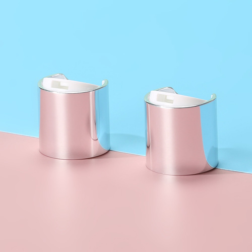 Source manufacturers with various specifications of anodized aluminum Qianqiu caps, daily necessities shower gel bottle caps, silver electroplated lotion caps
