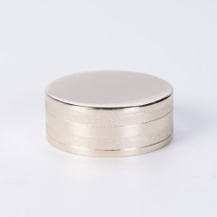 Factory direct supply plated cap wide mouth cap sealed bottle cap gold and silver cap color cap brushed sand rolling cap