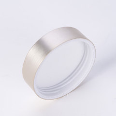 Factory direct supply plated cap wide mouth cap sealed bottle cap gold and silver cap color cap brushed sand rolling cap