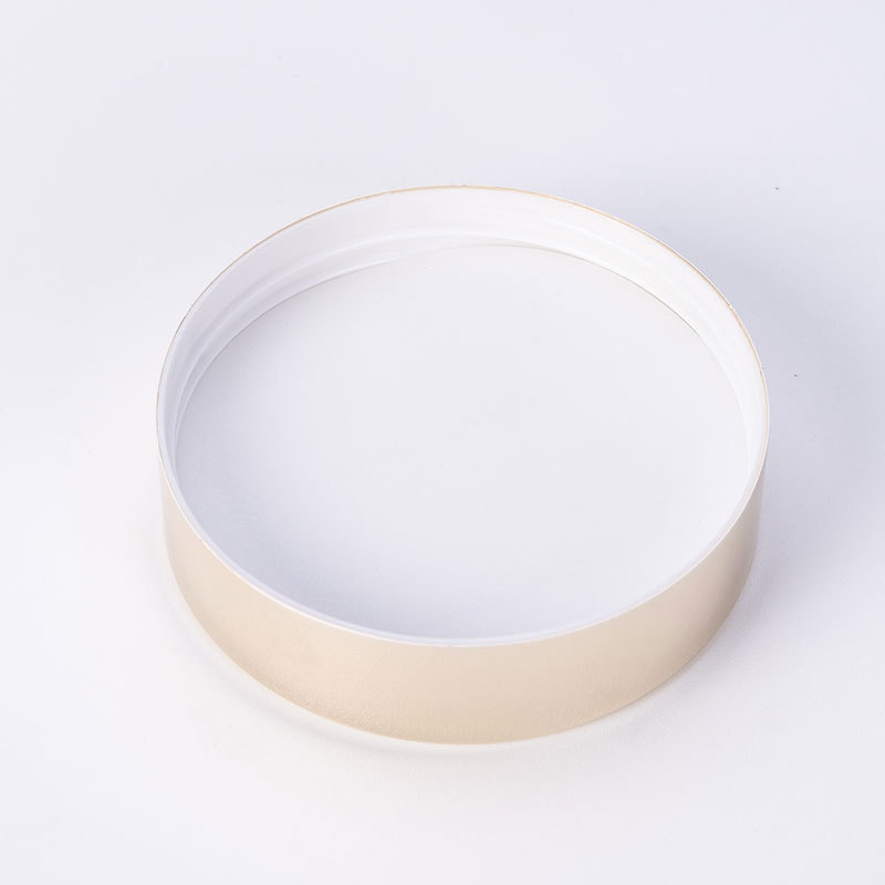 70-tooth gold cap, gold electrochemical aluminum cap, double tangent gold cap, essential oil aromatherapy bottle gold cap, electrolytic aluminum cap
